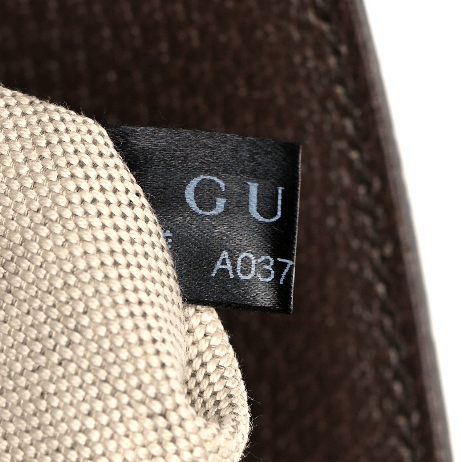 Gucci Monogram Jumbo GG Textured Dollar Calfskin Web Medium Ophidia Shopping Tote Camel Ebony 7 of 10