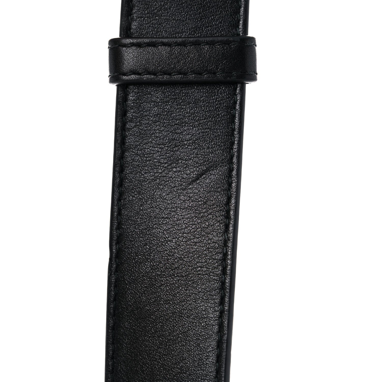 Gucci Calfskin Matelasse GG Marmont Belt Bag 85 34 Black 17 of 21