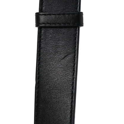Gucci Calfskin Matelasse GG Marmont Belt Bag 85 34 Black 17 of 21