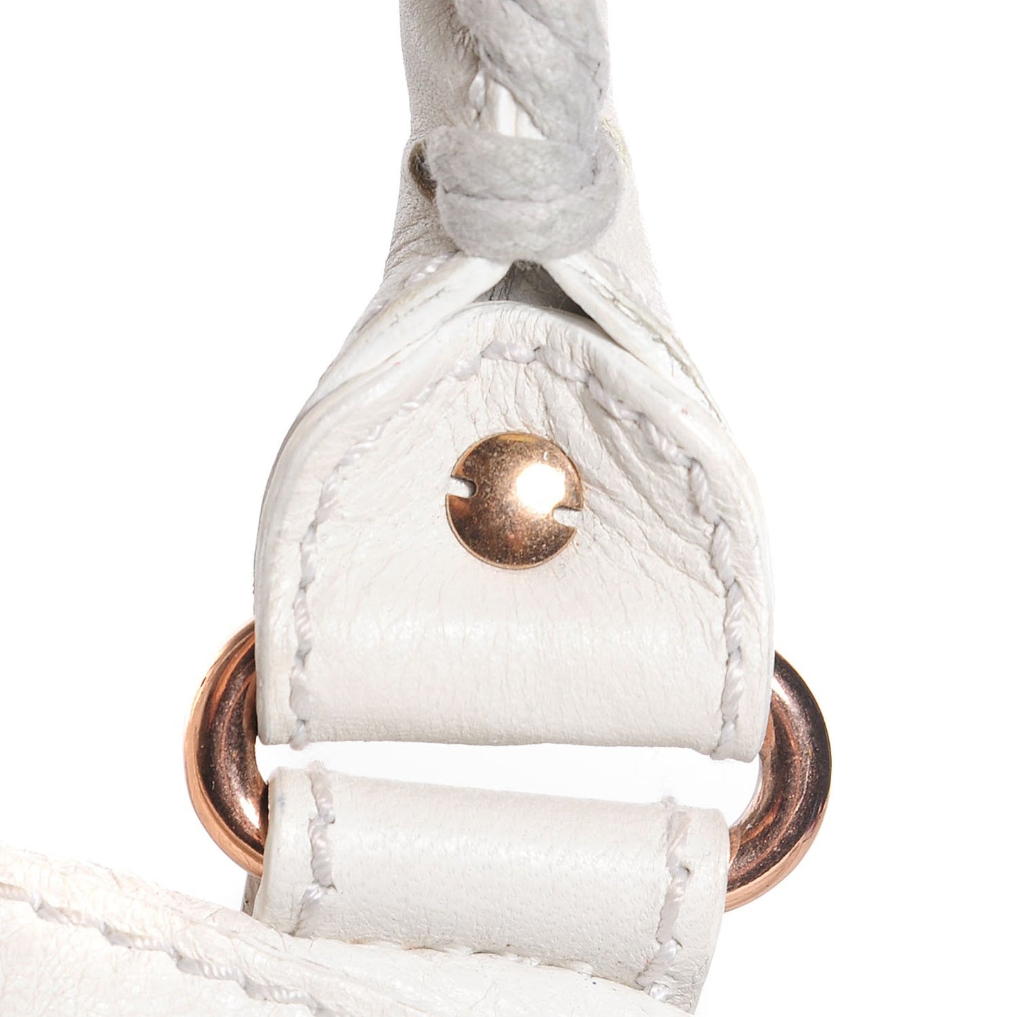 Agneau Giant 12 Rose Gold Hardware Work White Light