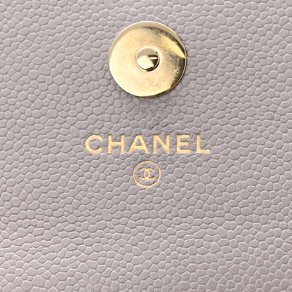 Chanel Caviar Quilted Mini Business Affinity Flap Grey 6 of 13