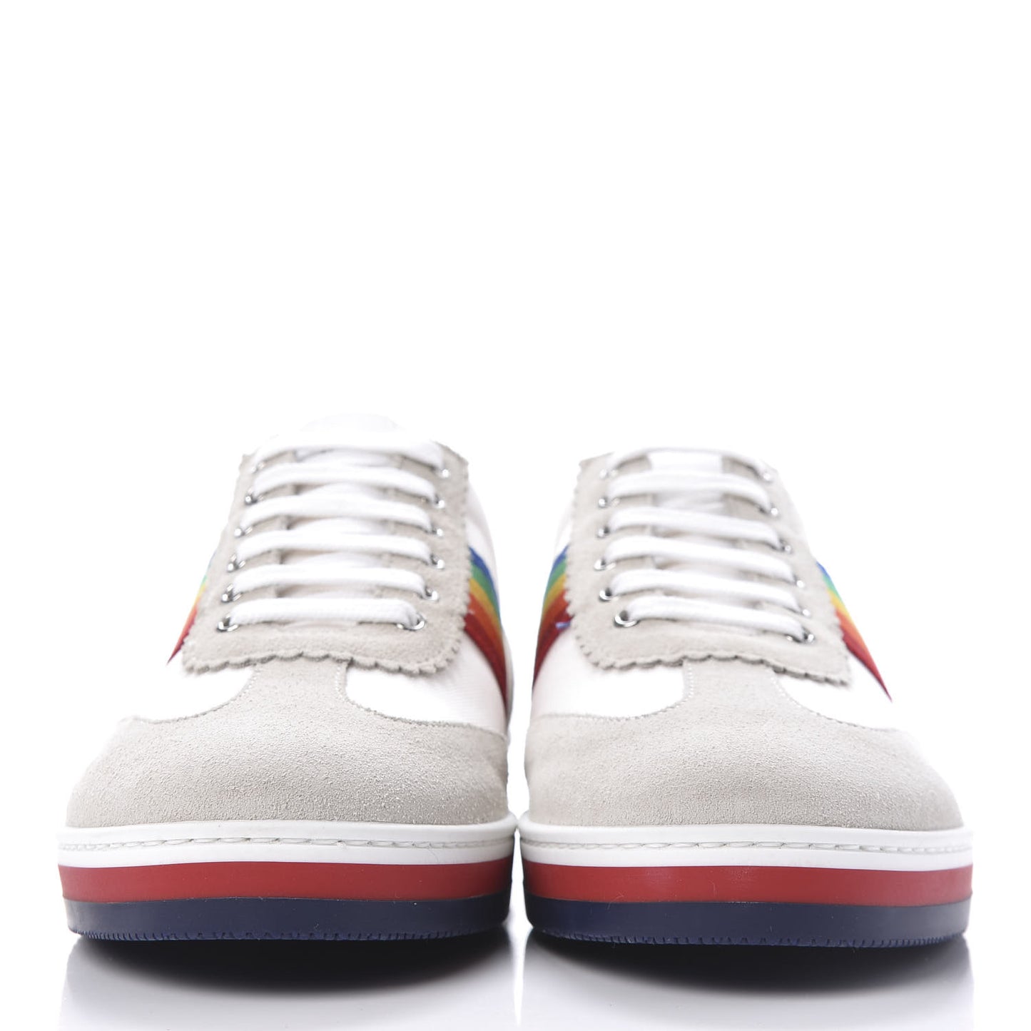 Suede Rainbow Womens G74 Sneakers 37 White