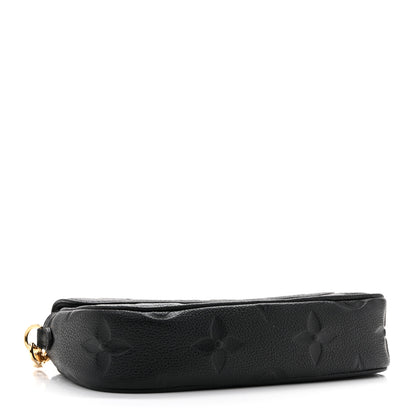 Louis Vuitton Empreinte Monogram Giant Ivy Wallet On Chain Black 4 of 11