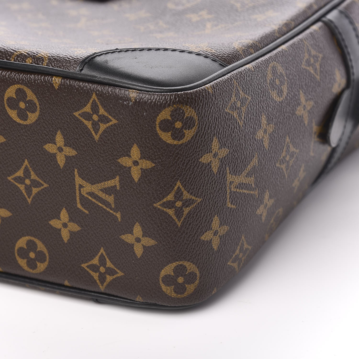 Louis Vuitton Monogram Macassar Porte Documents Voyage Soft Briefcase 7 of 8