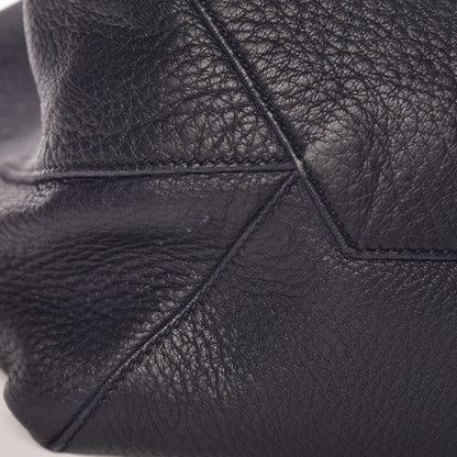 Prada Cervo Deerskin Shopper Tote Navy 16 of 16