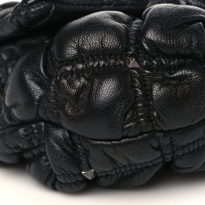 Valentino Garavani Nappa Small Spikeme Shoulder Bag Black 7 of 8