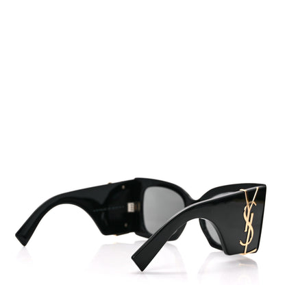 Saint Laurent Acetate Blaze Sunglasses SL M119 Black 4 of 7