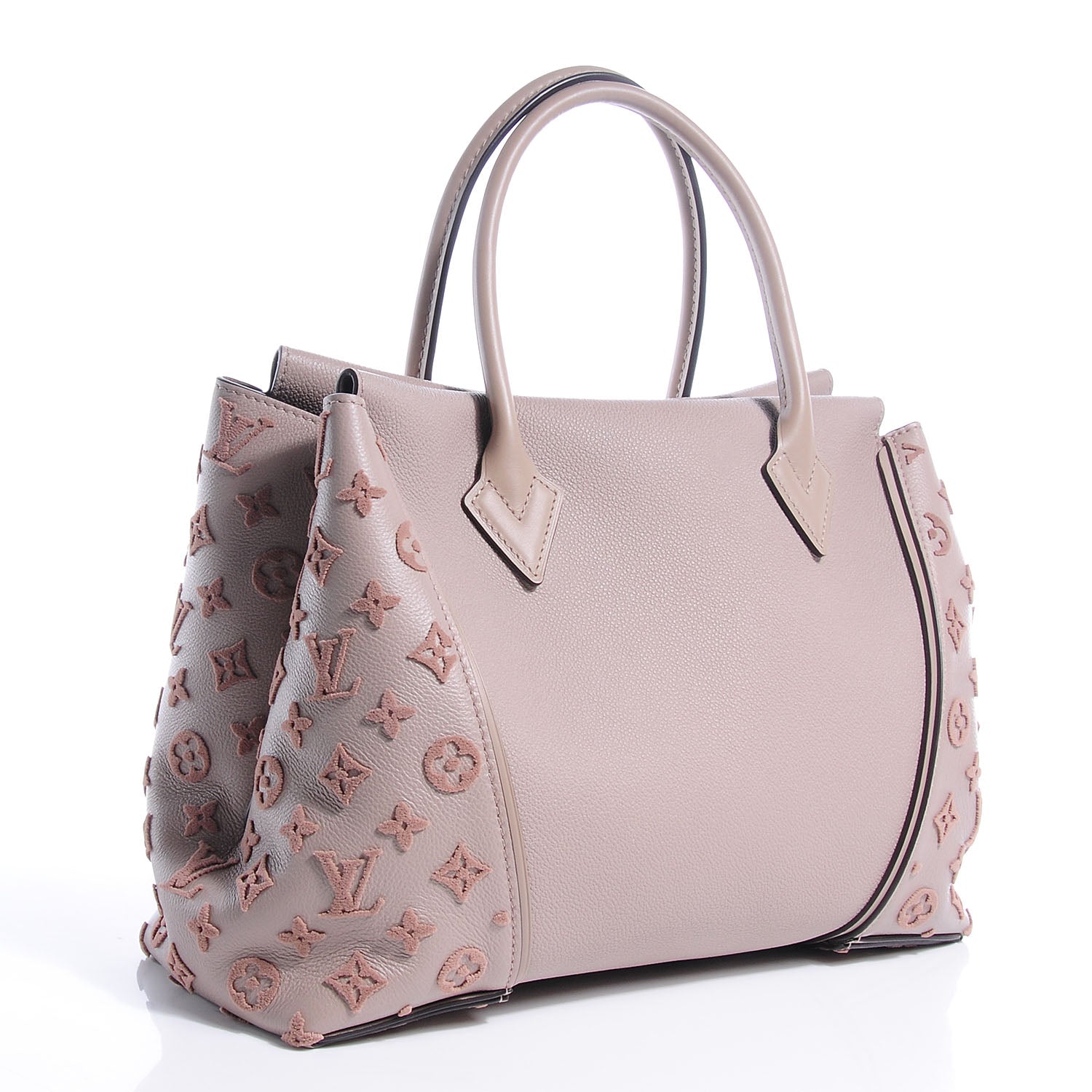 Louis Vuitton Veau Cachemire Tote W PM Galet 3 of 9