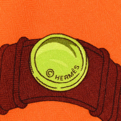 Hermes Cashmere Silk Tout En Carre Shawl 140 4 of 5