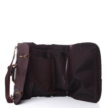 Louis Vuitton Taiga Nylon 2 Hanger Garment Carrier Bordeaux 5 of 25