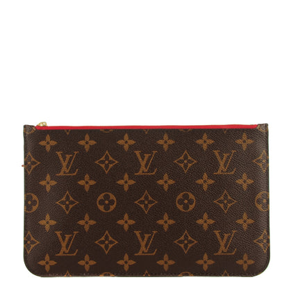Louis Vuitton Monogram Neverfull MM GM Pochette Cherry 1 of 7