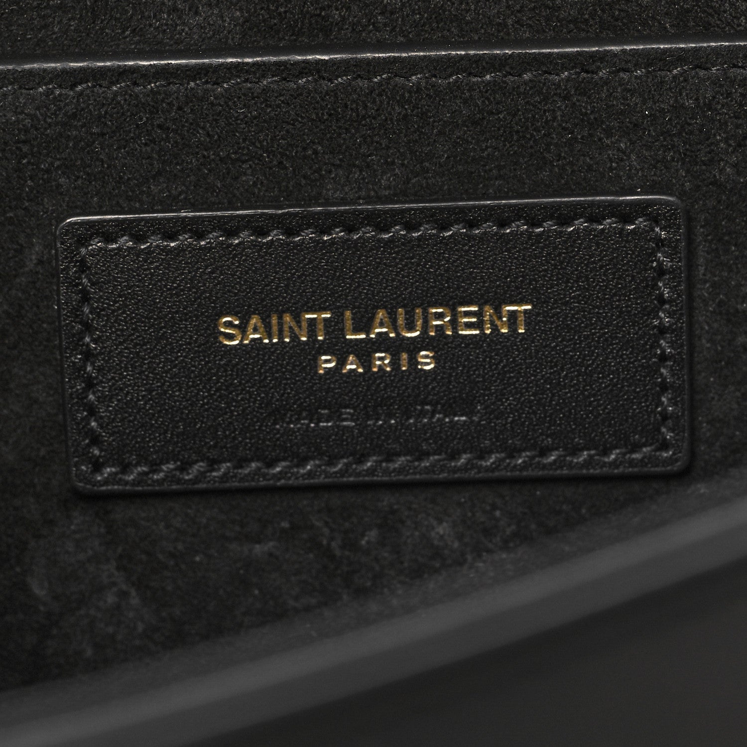 Saint Laurent Calfskin Small Classic Monogram Kate Tassel Satchel Black 6 of 10
