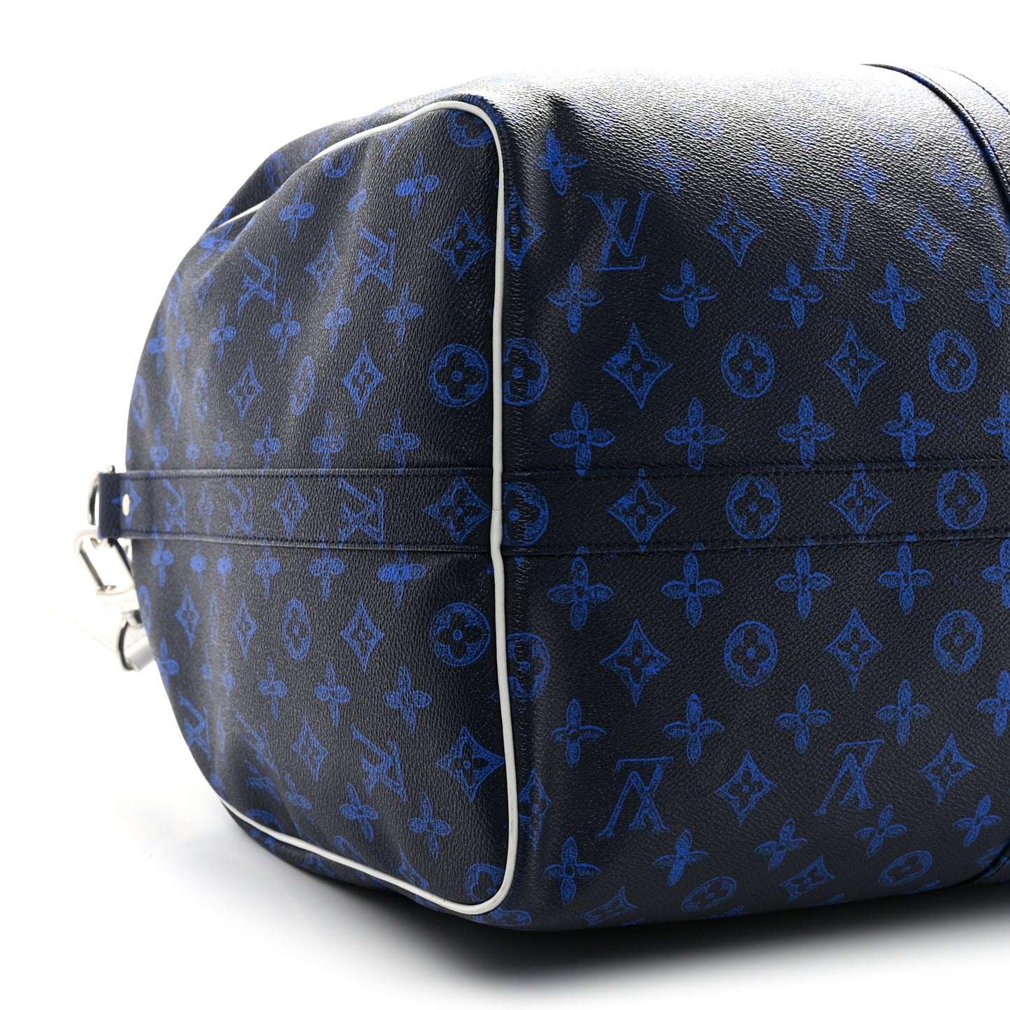 Vintage Monogram Everyday LV Keepall Bandouliere 55 Blue