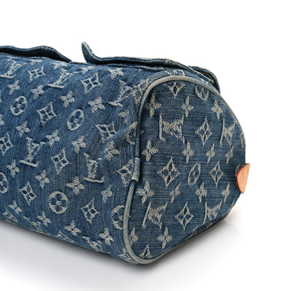 Louis Vuitton Monogram Denim Neo Speedy Blue 9 of 13