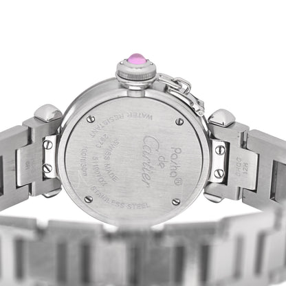 Cartier Stainless Steel 27mm Miss Pasha Quartz Watch Pink 4 of 4