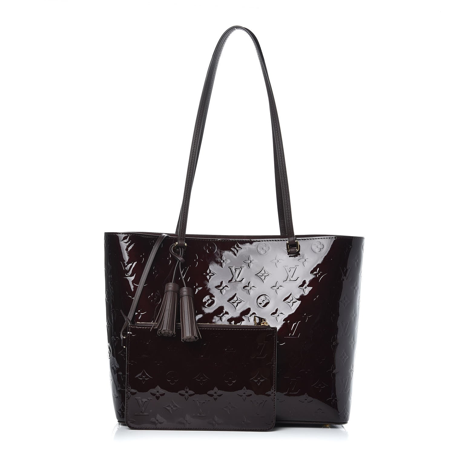 Louis Vuitton Vernis Long Beach MM Amarante 1 of 9