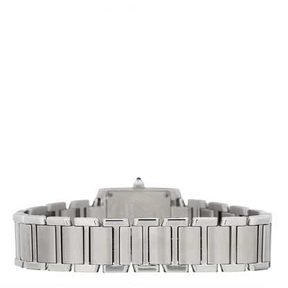 Cartier Stainless Steel 20mm Tank Francaise Quartz Watch 3 of 4