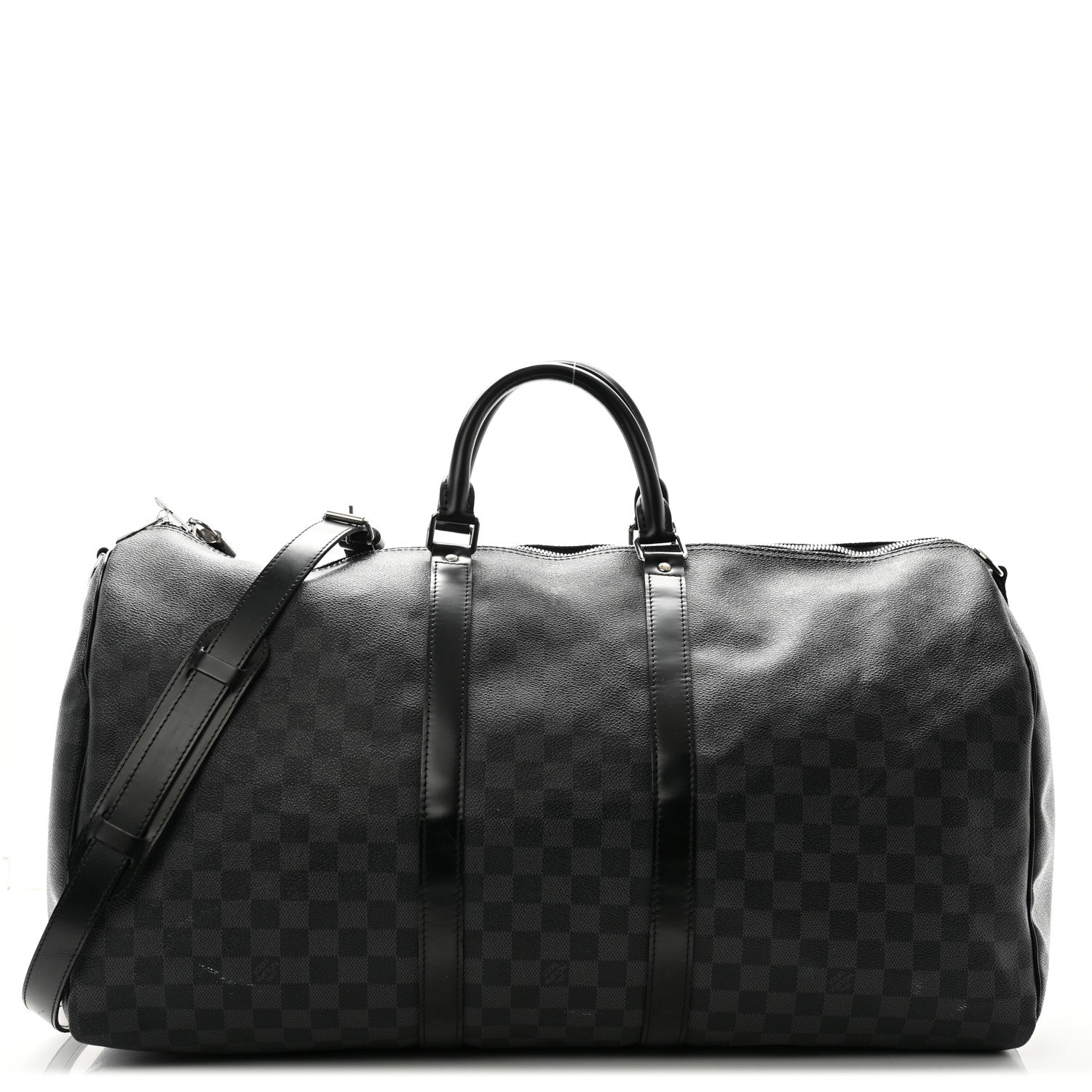 Louis Vuitton Damier Graphite Keepall Bandouliere 55 1 of 12