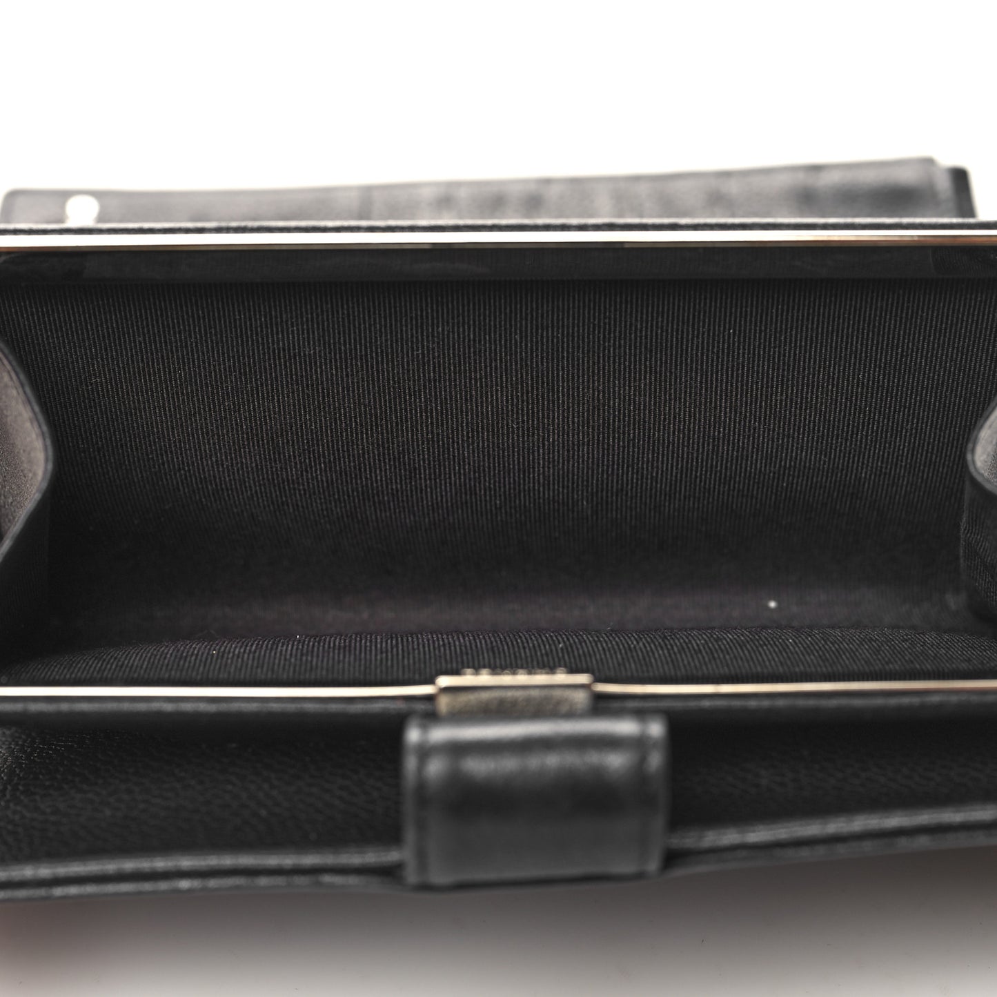 Caviar Timeless CC French Wallet Black