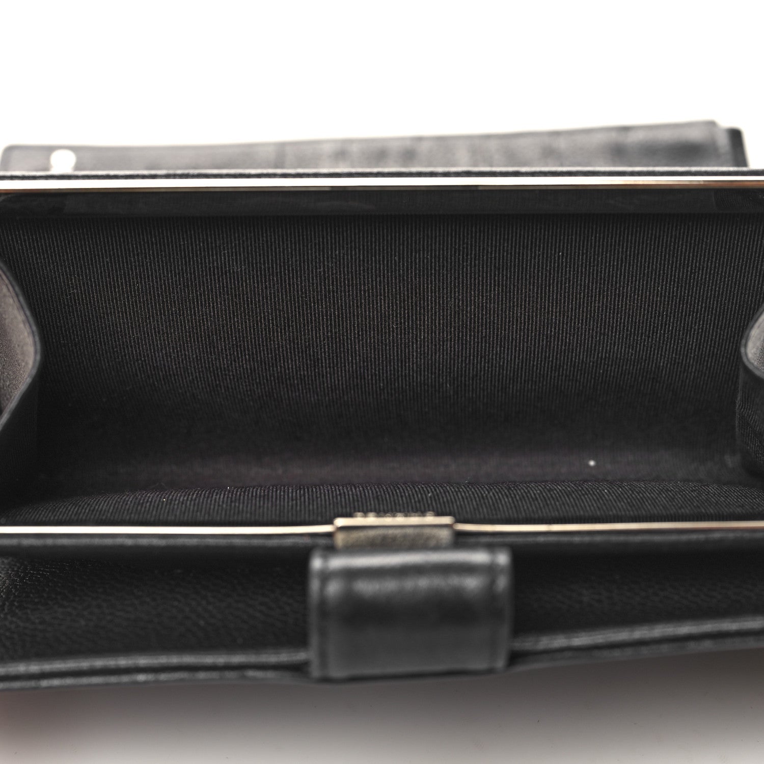 Chanel Caviar Timeless CC French Wallet Black 6 of 10