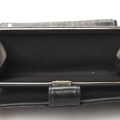 Chanel Caviar Timeless CC French Wallet Black 6 of 10