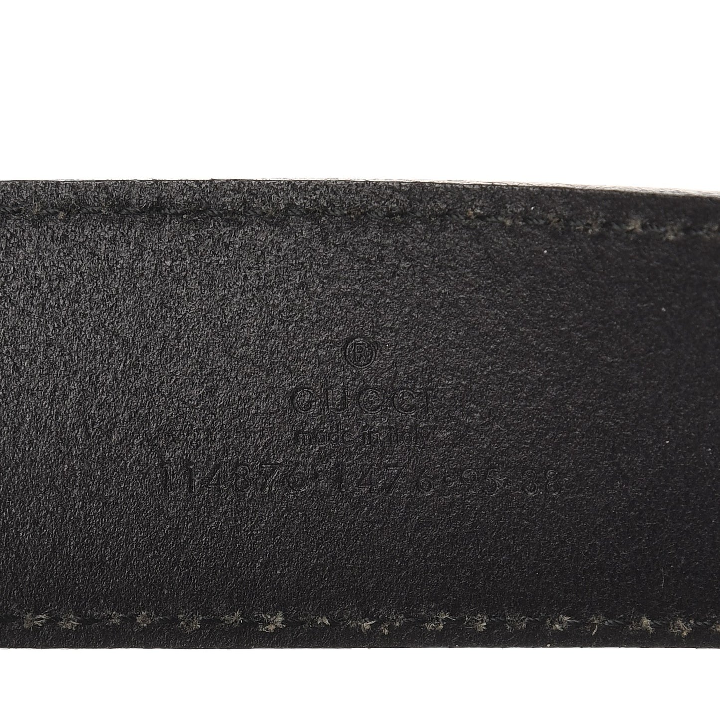 Calfskin Interlocking G 40mm Belt 95 38 Black