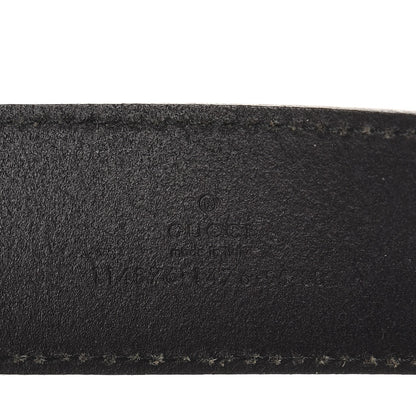 Gucci Calfskin Interlocking G 40mm Belt 95 38 Black 3 of 5