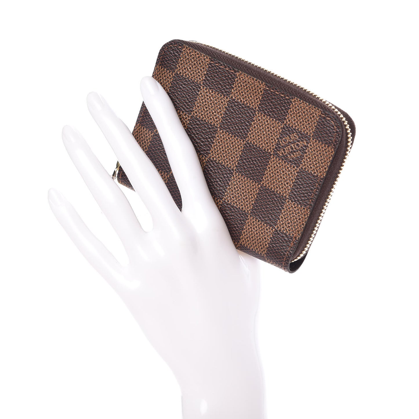 Damier Ebene Zippy Coin Purse