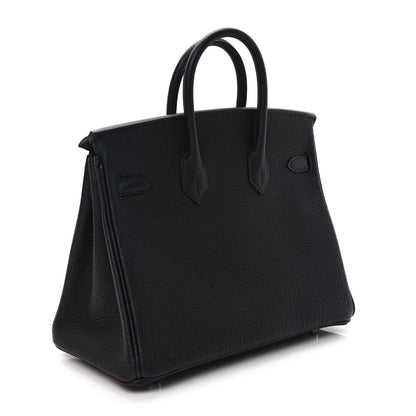 Hermes Togo Birkin 25 Black 3 of 11