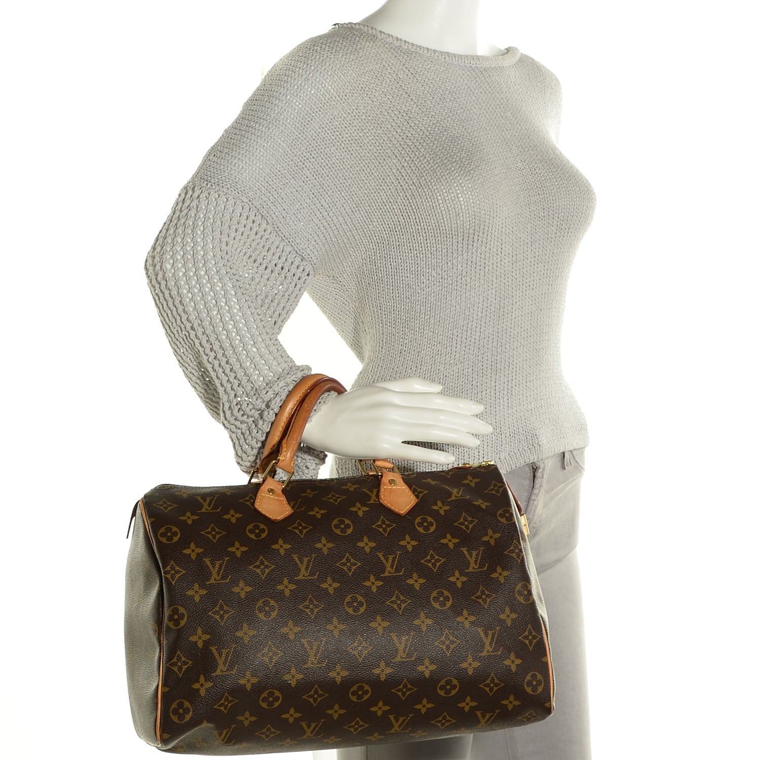 Louis Vuitton Monogram Speedy 35 2 of 7