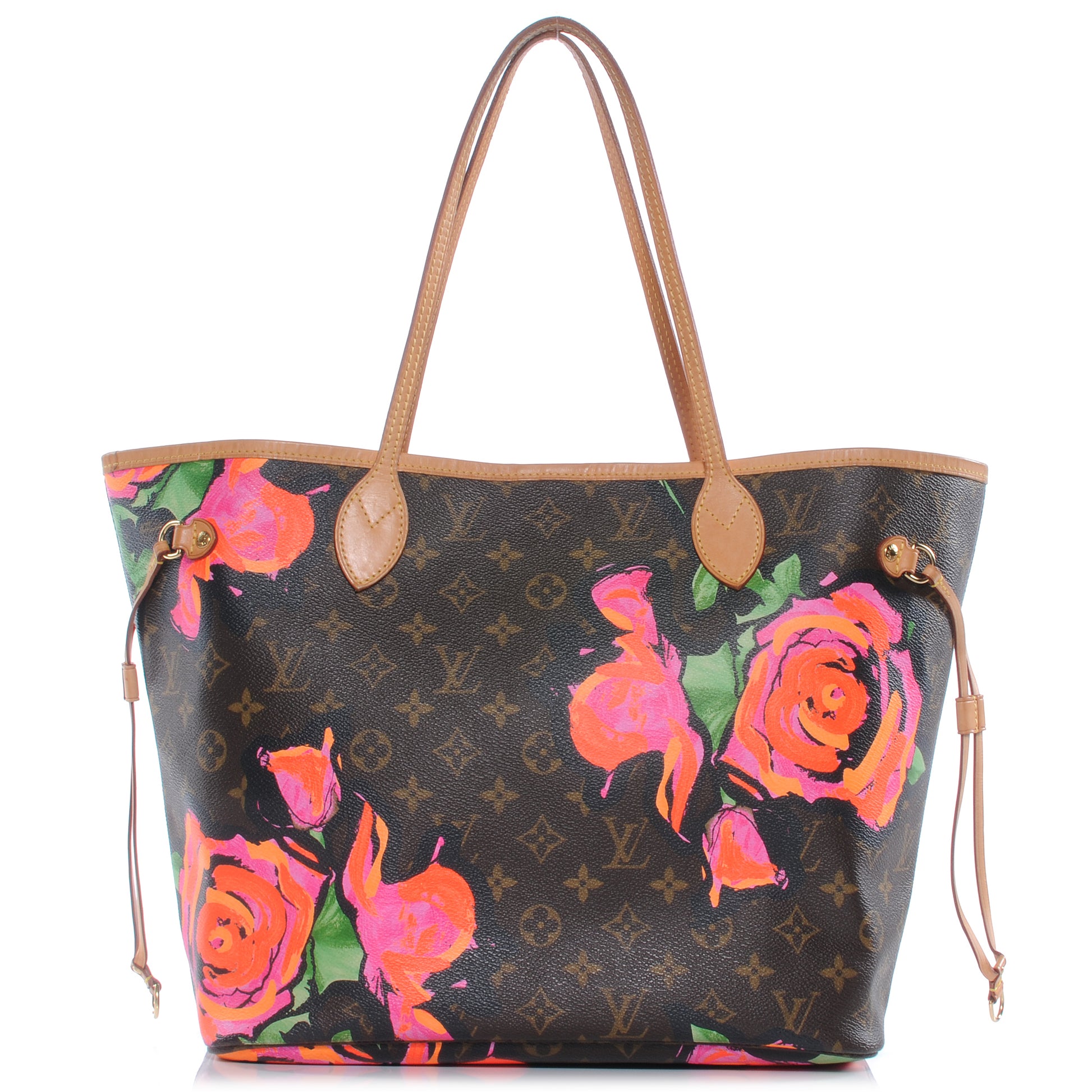 Louis Vuitton Monogram Roses Neverfull MM 1 of 7