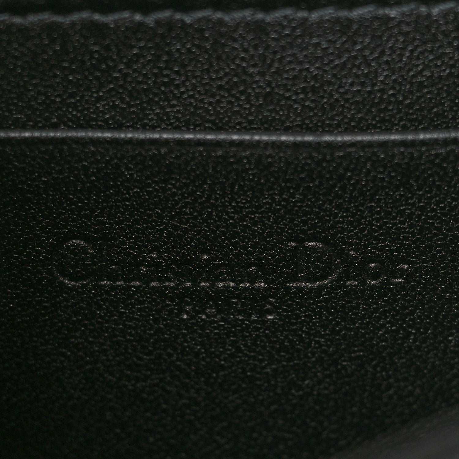 Christian Dior Lambskin Cannage Mini Waist Pouch on Chain Black 6 of 10