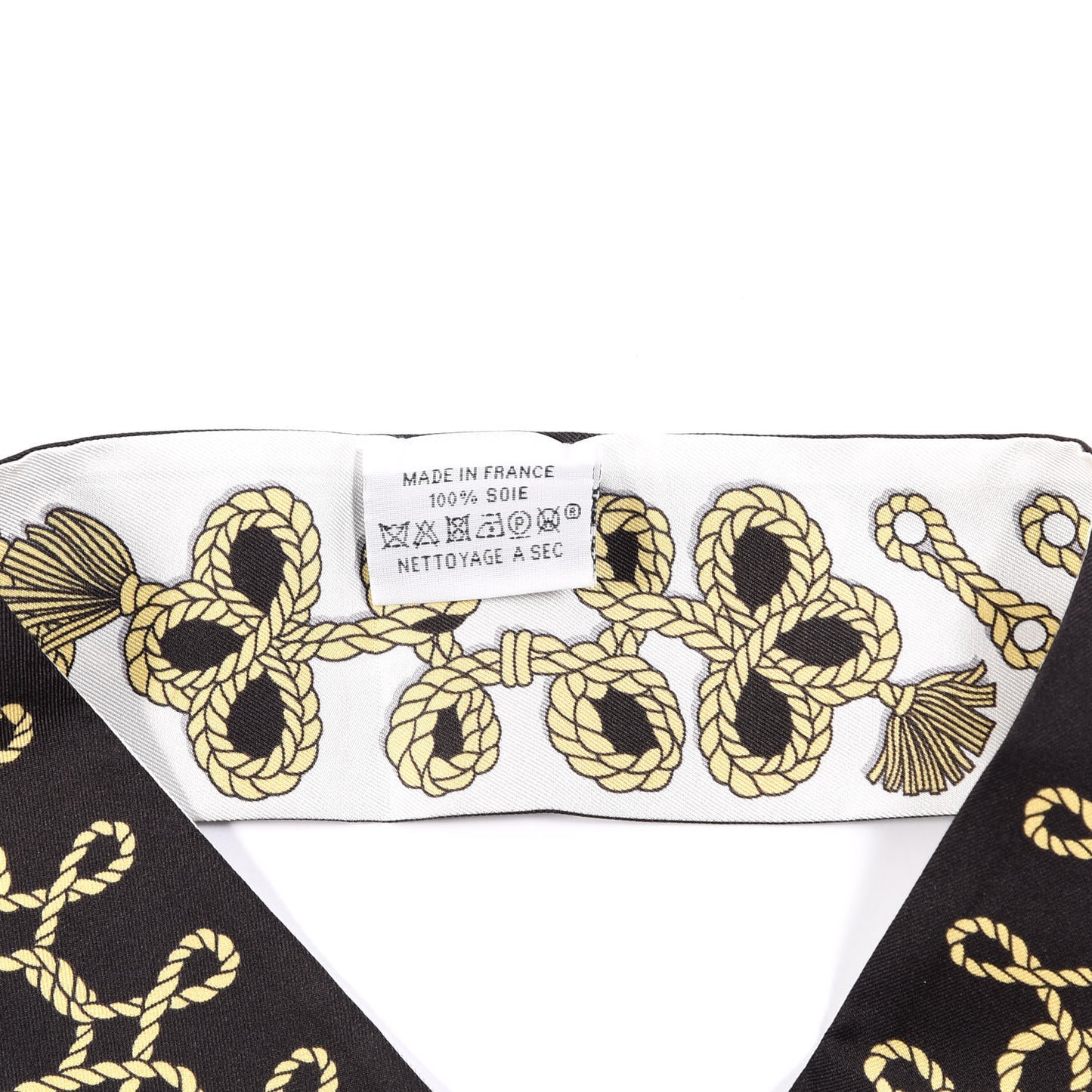 Silk Galons Et Brandebourg Twilly Black Gold White