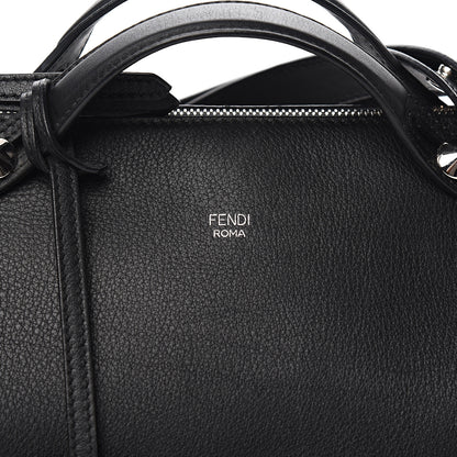 Fendi Vitello Dolce Marmol Large By The Way Boston Bag Black 14 of 14