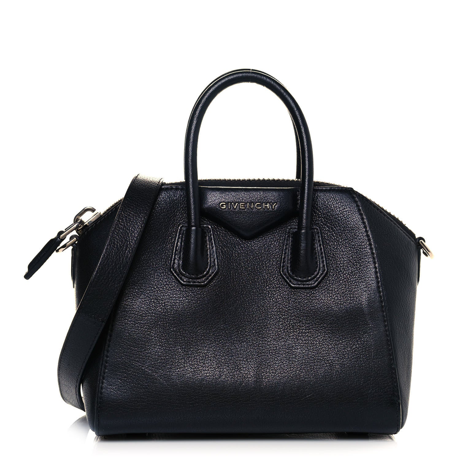 Givenchy Sugar Goatskin Mini Antigona Black 1 of 10