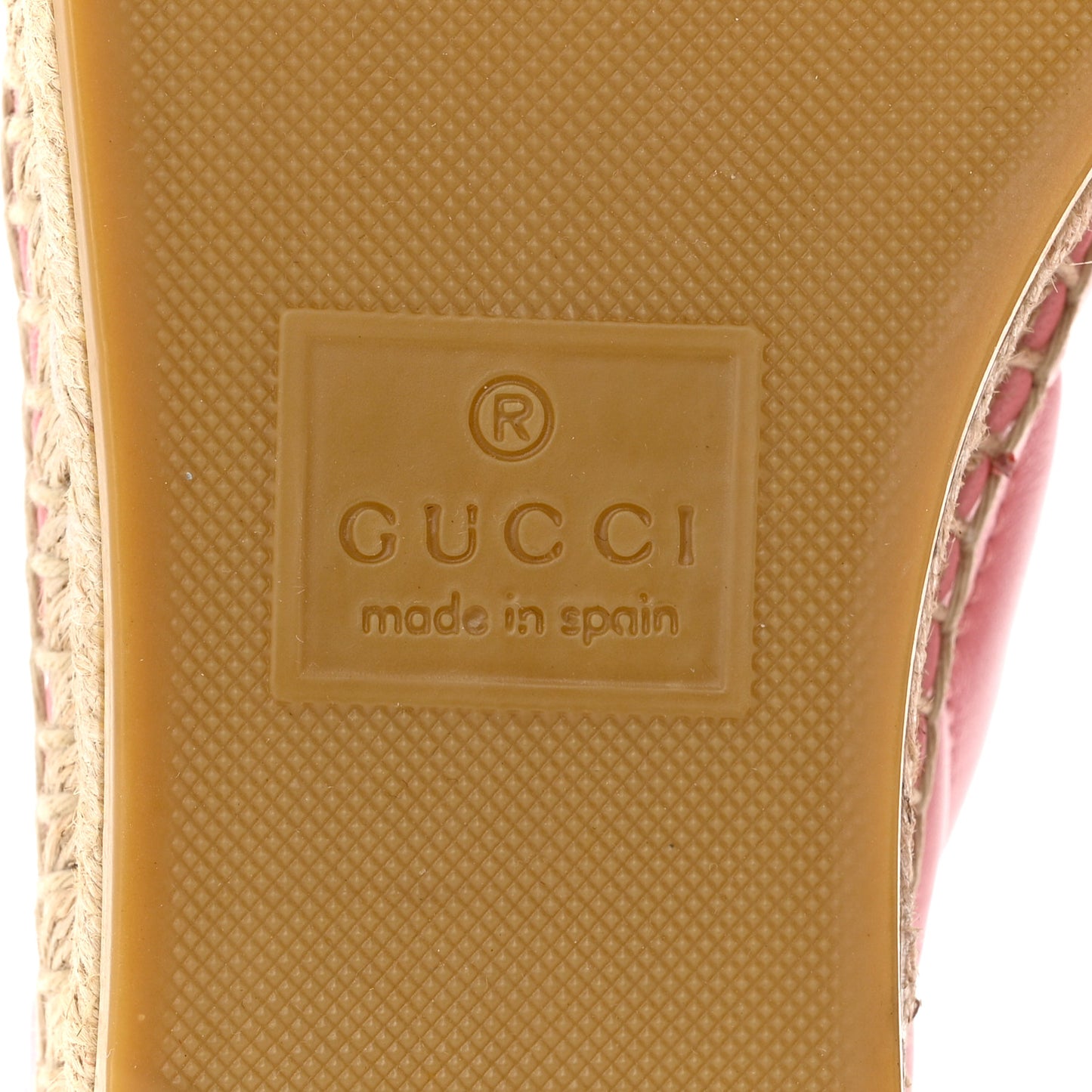Nappa Matelasse GG Marmont Espadrilles Wild Rose