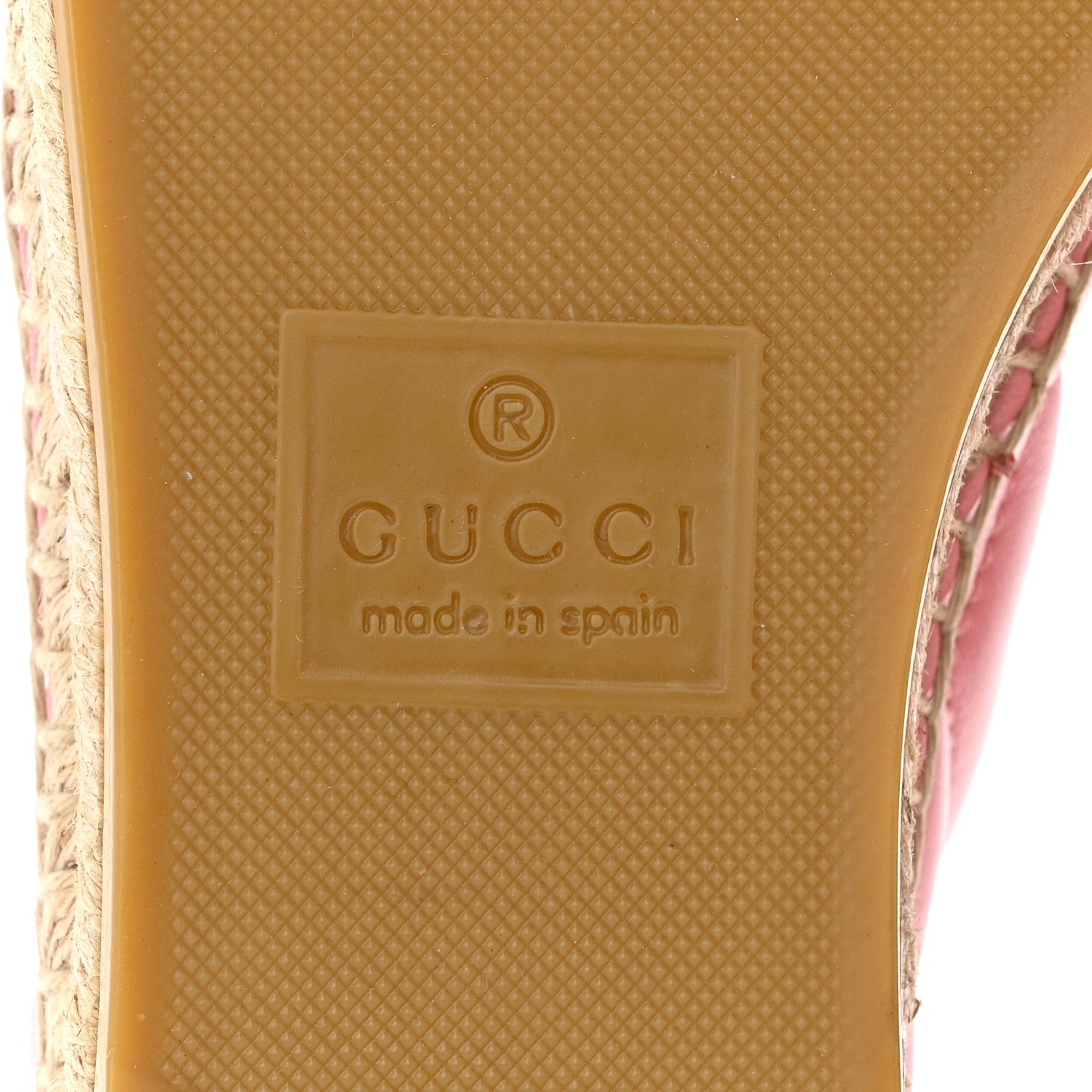 Gucci Nappa Matelasse GG Marmont Espadrilles Wild Rose 9 of 10