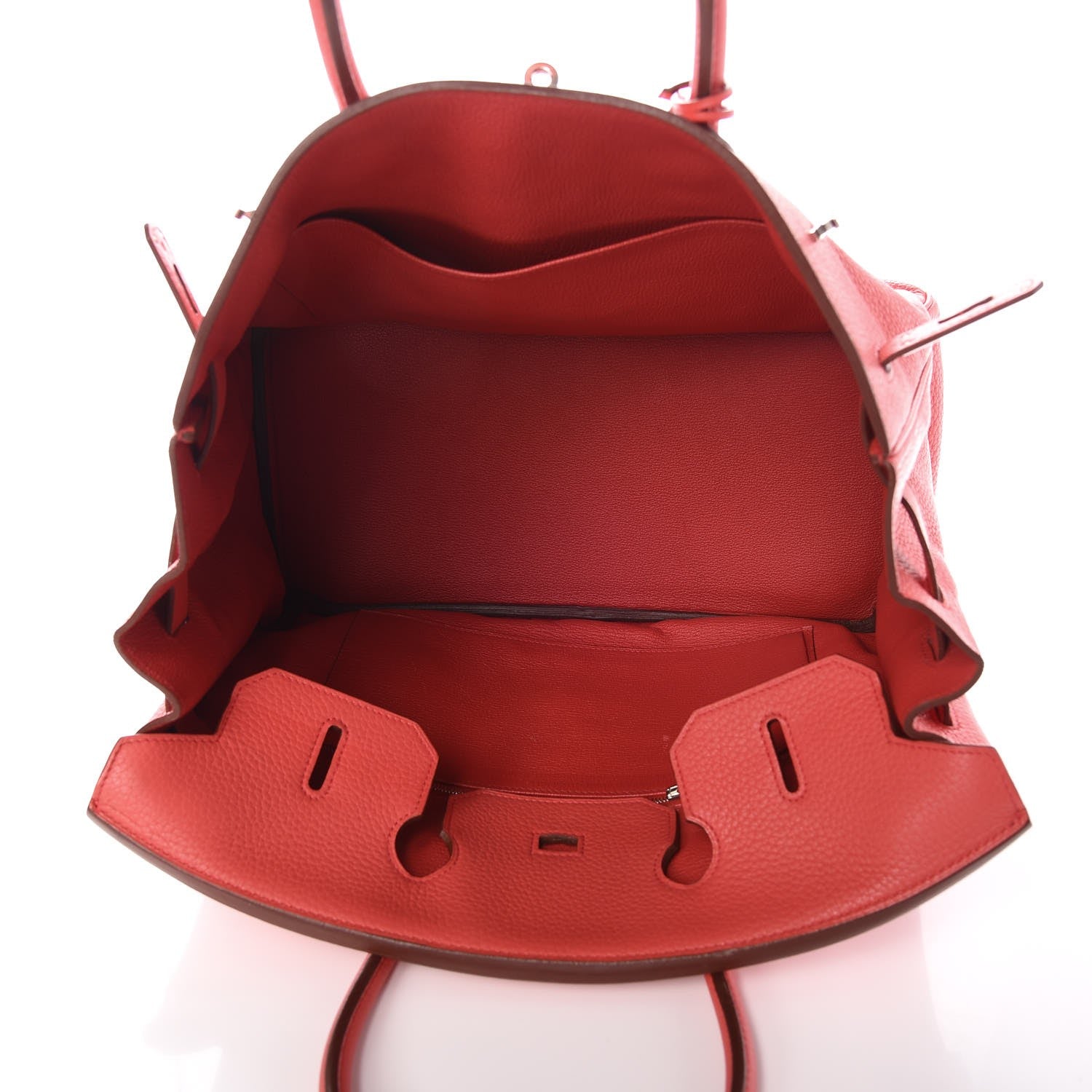 Hermes Taurillon Clemence Birkin 35 Bougainvillea 8 of 32