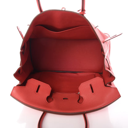 Hermes Taurillon Clemence Birkin 35 Bougainvillea 8 of 32