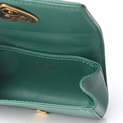 Dolce & Gabbana Nappa Matelasse Micro Devotion Bag Green 4 of 6