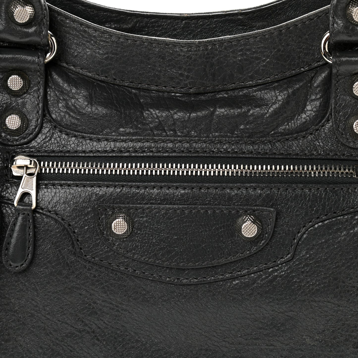 Agneau Giant 12 Silver Hardware Velo Gris Fossile Anthracite