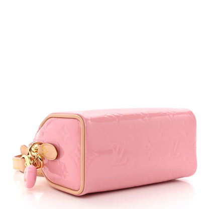 Louis Vuitton Vernis Monogram Nano Speedy Mochi Pink 4 of 10