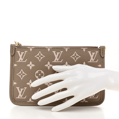Louis Vuitton Empreinte CarryAll PM Pochette Tourterelle Creme 2 of 6