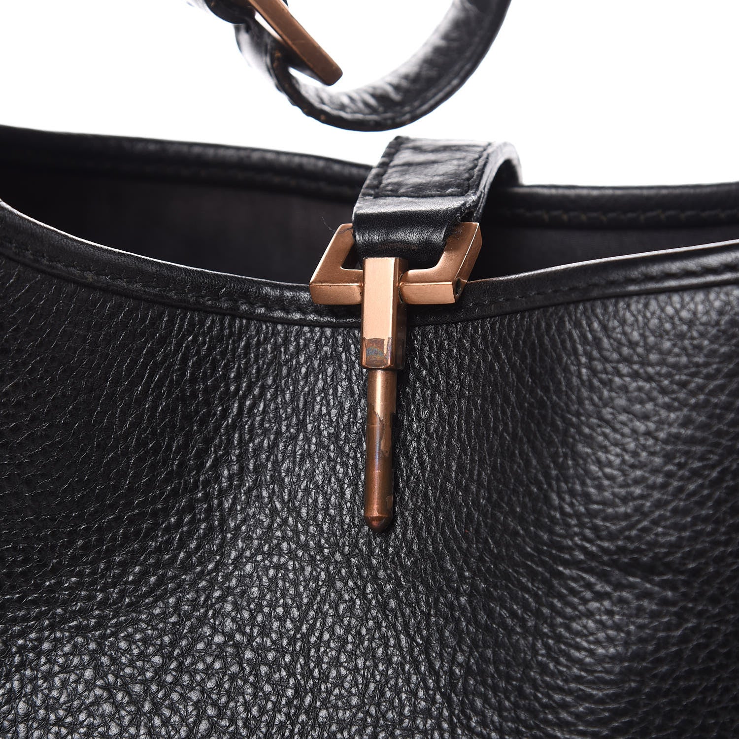 Gucci Calfskin Small Jackie O Hobo Black 8 of 14