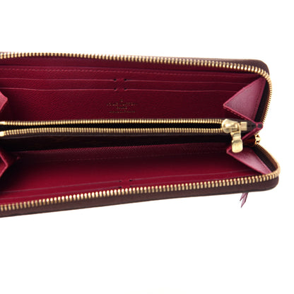 Louis Vuitton Monogram Clemence Wallet Fuchsia 5 of 9