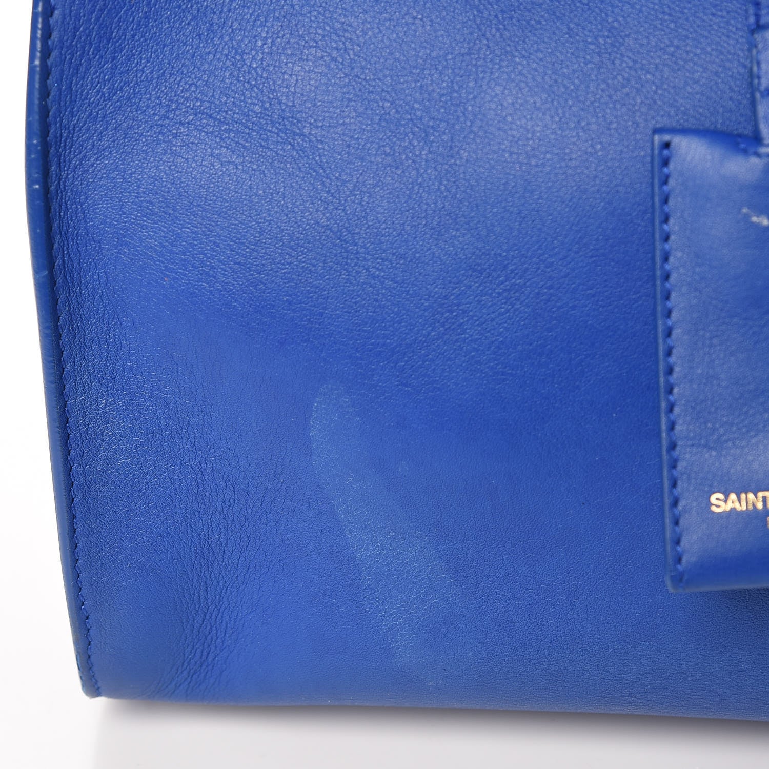 Saint Laurent Calfskin Medium Classic Y Cabas Royal Blue 17 of 24