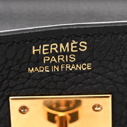 Hermes Togo Kelly Retourne 32 Black 7 of 15