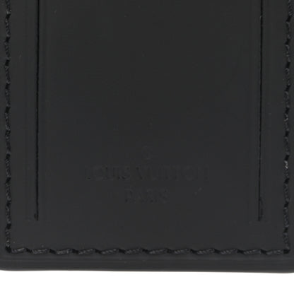 Louis Vuitton Calfskin Luggage Tag Black 3 of 3