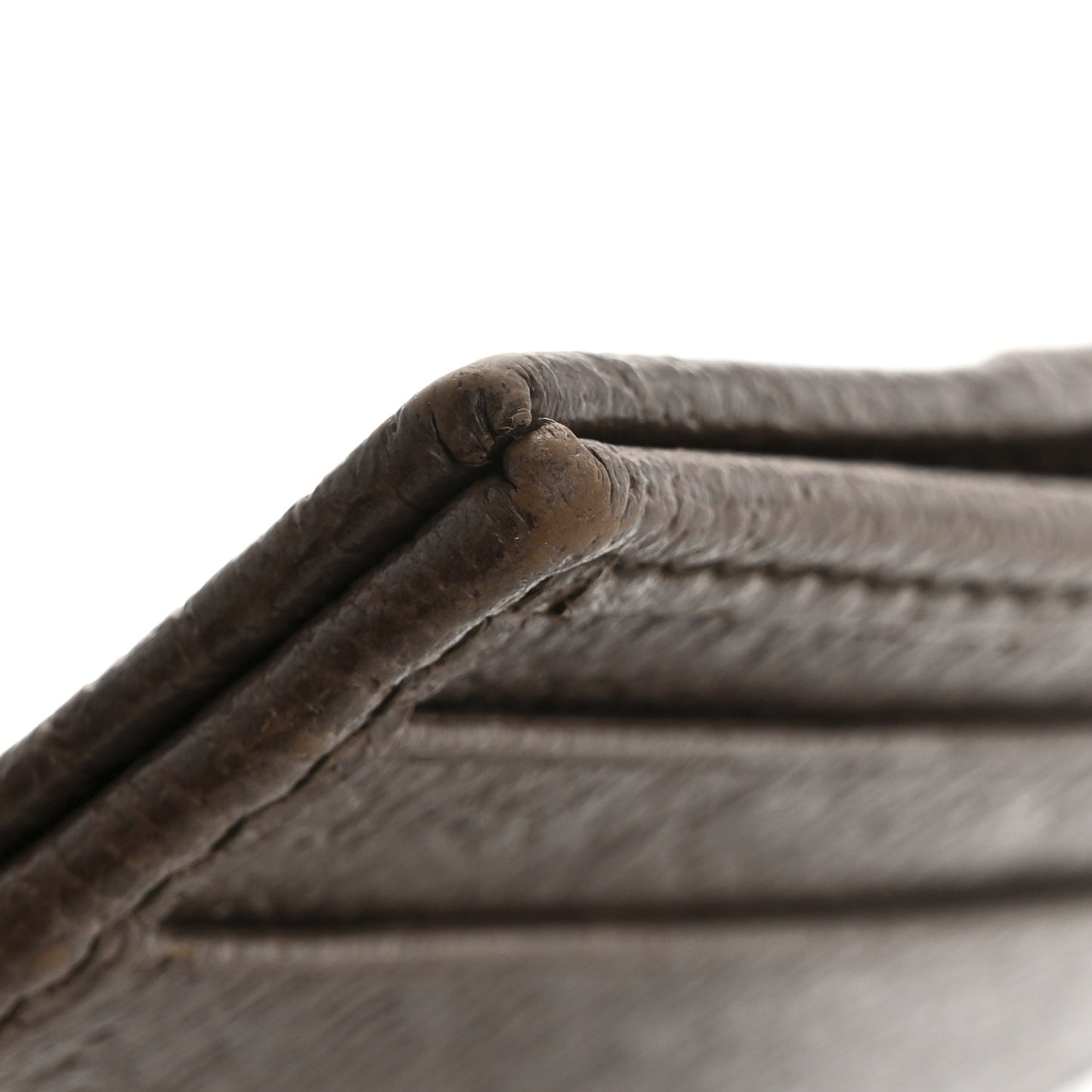GG Supreme Monogram Ophidia Card Holder Brown
