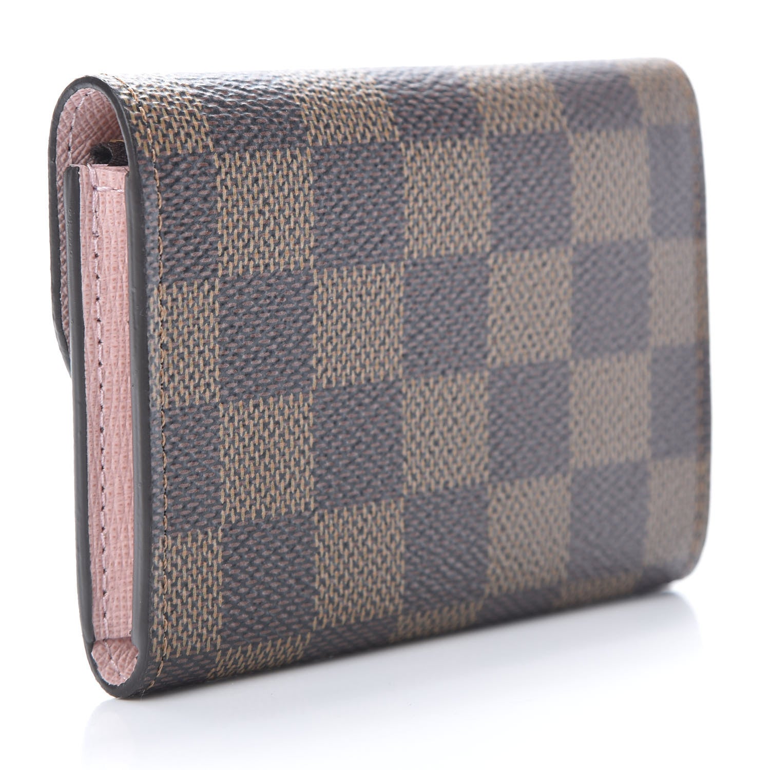 Louis Vuitton Damier Ebene Rosalie Coin Purse Rose Ballerine 3 of 8